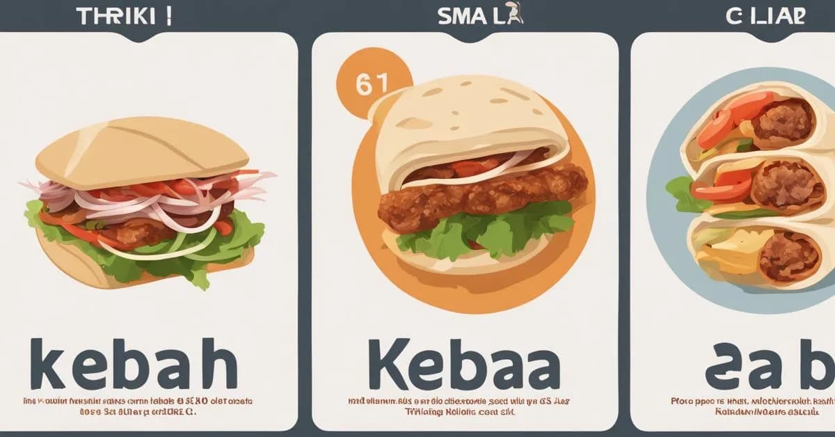 Ile kalorii ma kebab w tortilli z frytkami? Zaskakujące fakty o kaloriach